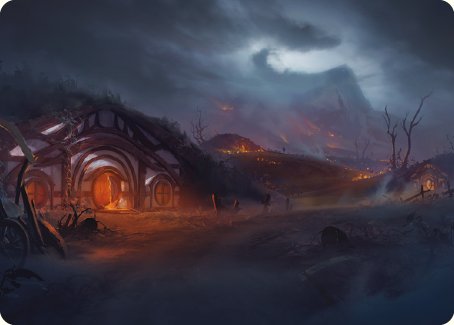 Field of Ruin Art Card [The Lord of the Rings: Tales of Middle-earth Art Series] | Odin's Place