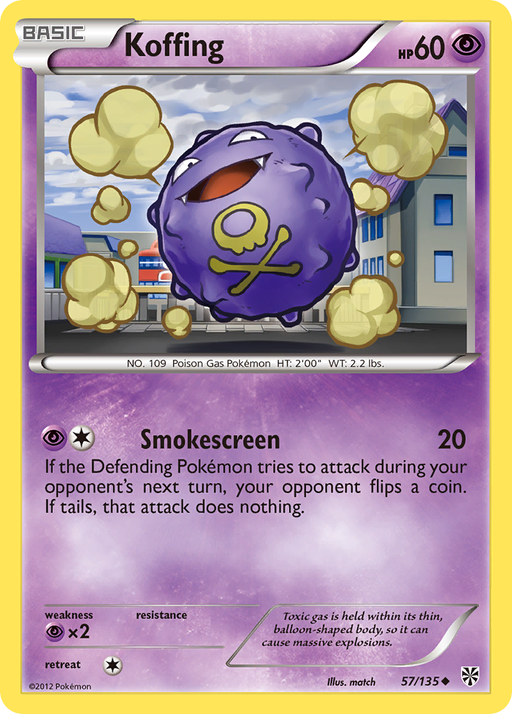 Koffing (57/135) [Black & White: Plasma Storm] | Odin's Place