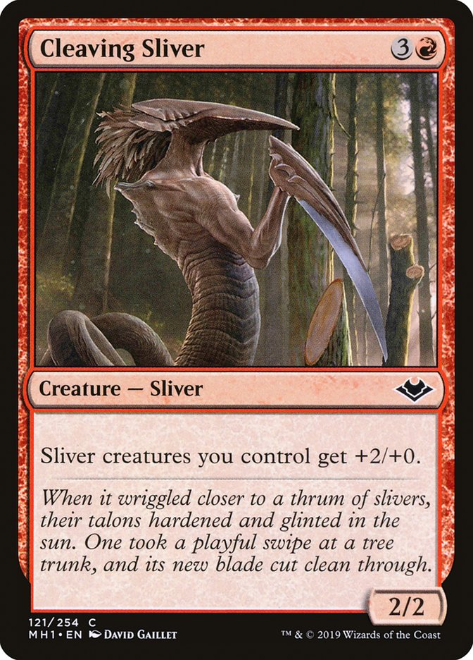 Cleaving Sliver (121) [Modern Horizons] | Odin's Place