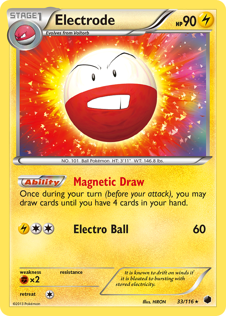 Electrode (33/116) [Black & White: Plasma Freeze] | Odin's Place