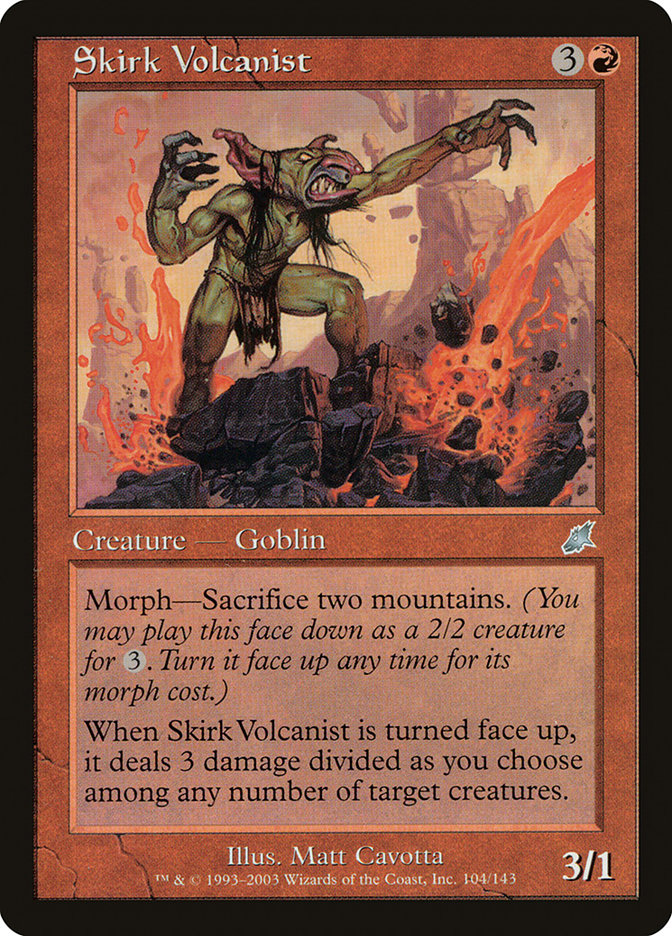 Skirk Volcanist (104) [Scourge] | Odin's Place