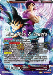 Son Goku & Vegeta // SS4 Son Goku & SS4 Vegeta, In It Together (BT18-001) [Dawn of the Z-Legends] | Odin's Place