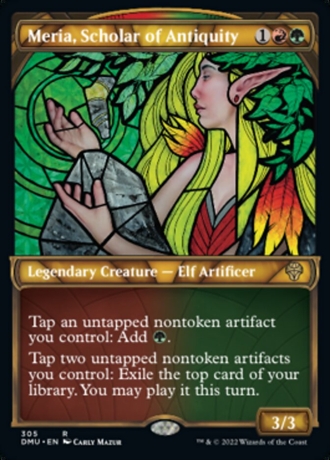 Meria, Scholar of Antiquity (Showcase) [Dominaria United] | Odin's Place