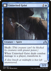 Uninvited Geist // Unimpeded Trespasser [Shadows over Innistrad] | Odin's Place