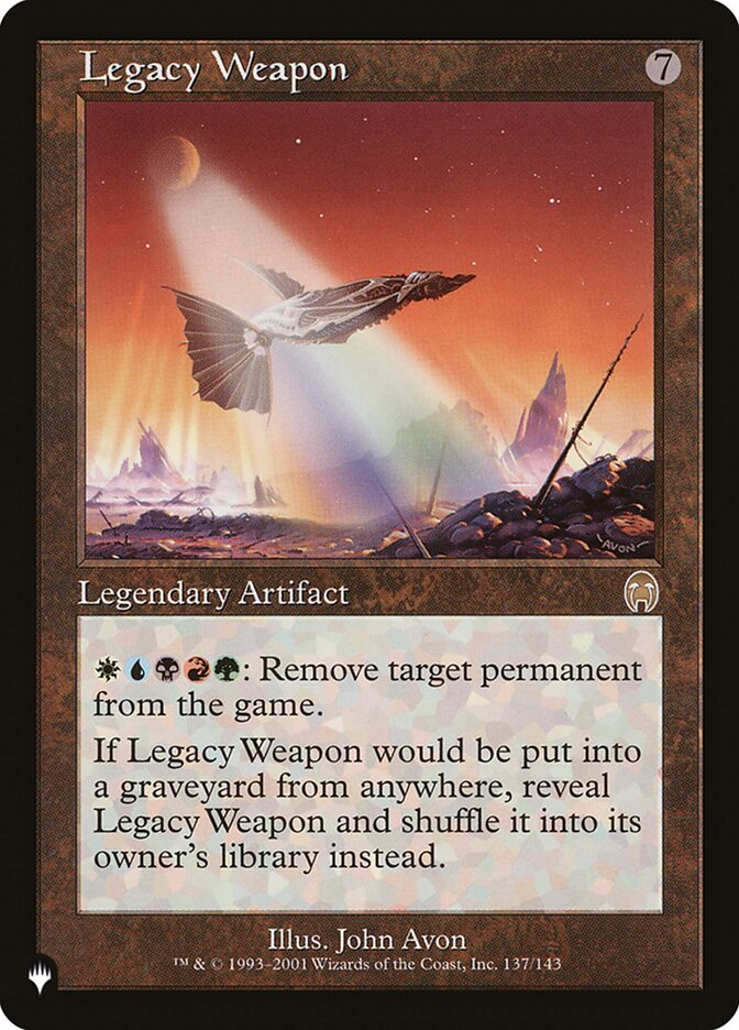 Legacy Weapon [The List] | Odin's Place