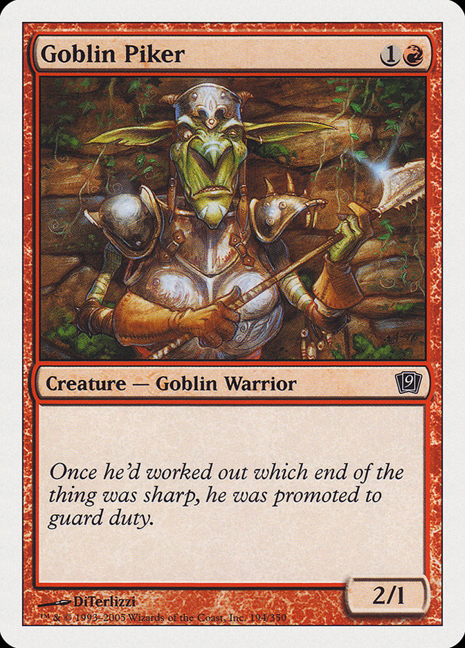 Goblin Piker (194) [Ninth Edition] | Odin's Place