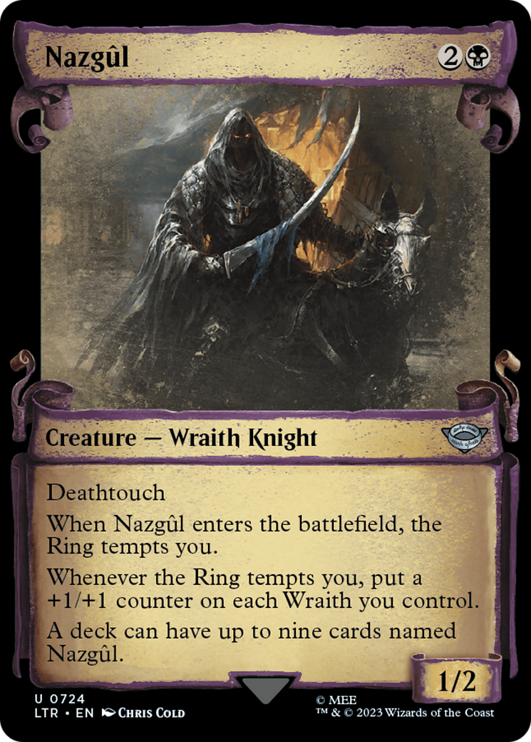 Nazgul (0724) [The Lord of the Rings: Tales of Middle-Earth Showcase Scrolls] | Odin's Place