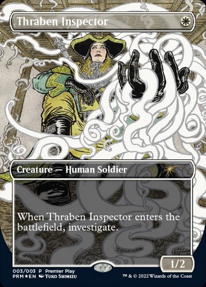 Thraben Inspector (Borderless Alternate-Art) [Regional Championship Qualifiers 2022] | Odin's Place