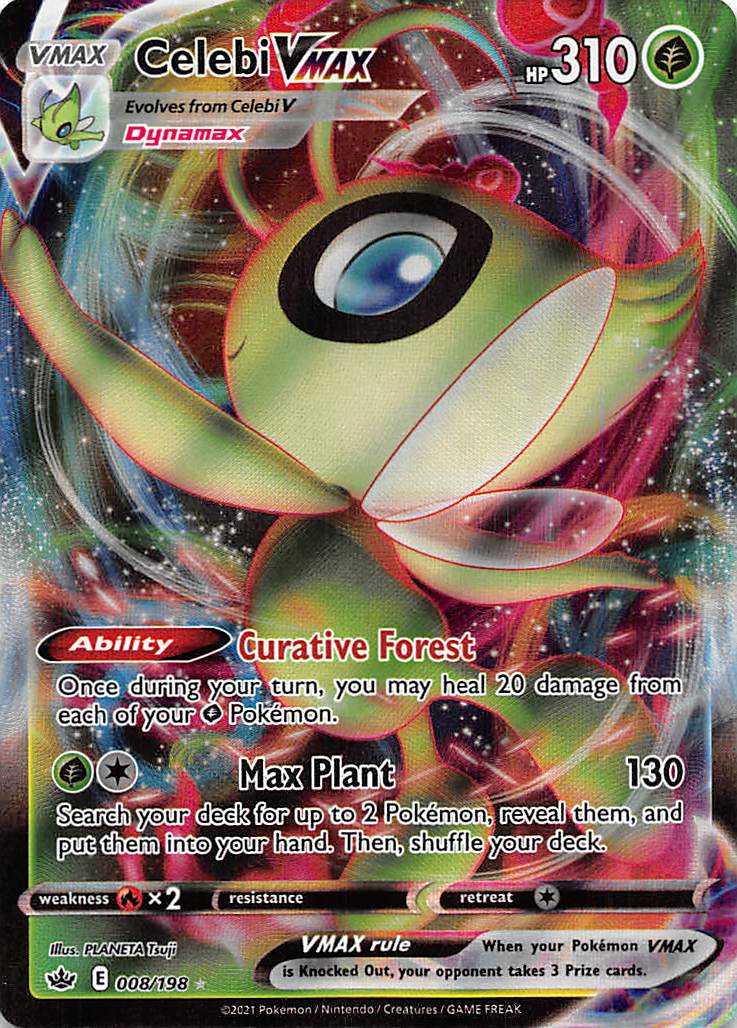 Celebi VMAX (008/198) [Sword & Shield: Chilling Reign] | Odin's Place