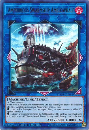 Amphibious Swarmship Amblowhale [DANE-ENSP1] Ultra Rare | Odin's Place
