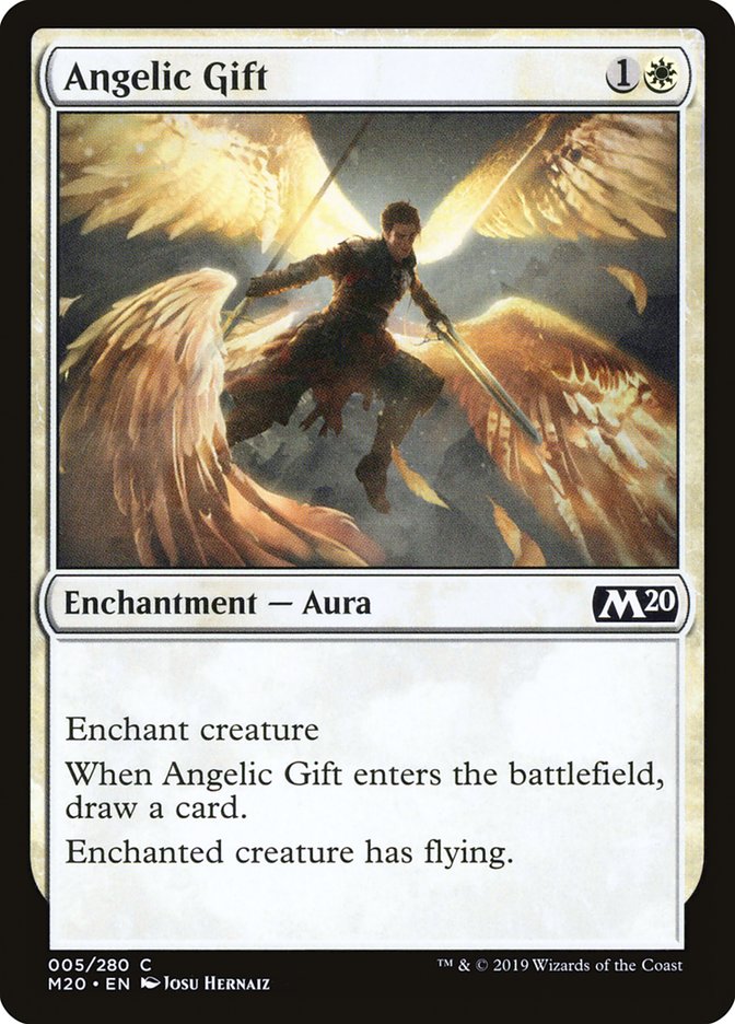 Angelic Gift [Core Set 2020] | Odin's Place