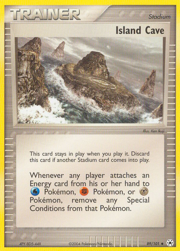 Island Cave (89/101) [EX: Hidden Legends] | Odin's Place