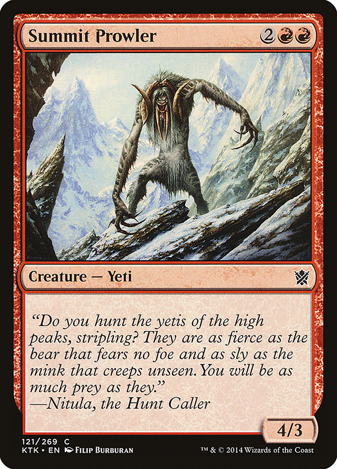 Summit Prowler (121) [Khans of Tarkir] | Odin's Place