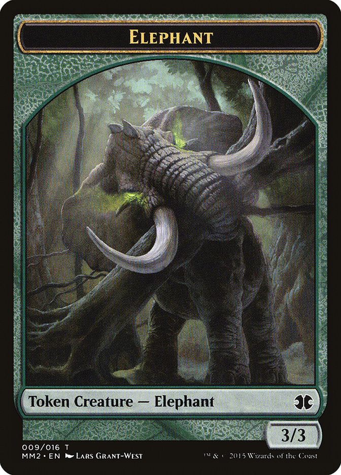Elephant Token (9) [Modern Masters 2015 Tokens] | Odin's Place