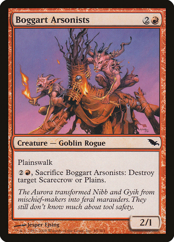 Boggart Arsonists (85) [Shadowmoor] | Odin's Place