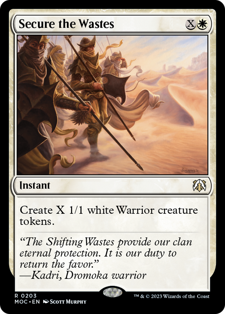 Secure the Wastes [March of the Machine Commander] | Odin's Place