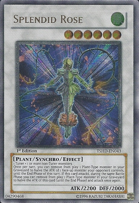 Splendid Rose [TSHD-EN043] Ultimate Rare | Odin's Place