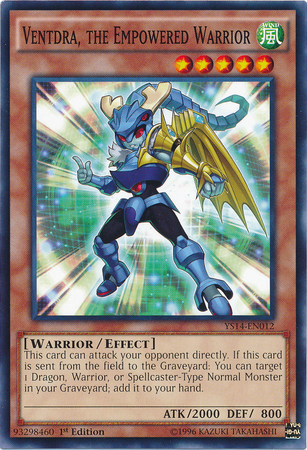 Ventdra, the Empowered Warrior [YS14-EN012] Common | Odin's Place