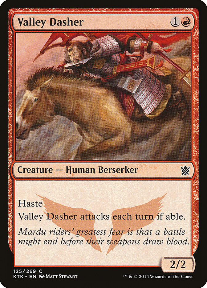 Valley Dasher (125) [Khans of Tarkir] | Odin's Place