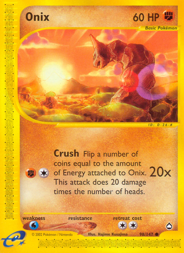 Onix (98/147) [Aquapolis] | Odin's Place