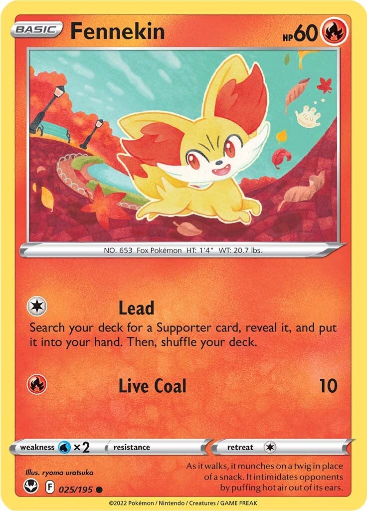 Fennekin (025/195) [Sword & Shield: Silver Tempest] | Odin's Place