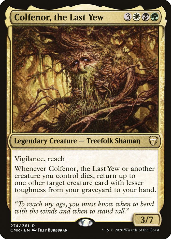 Colfenor, the Last Yew [Commander Legends] | Odin's Place