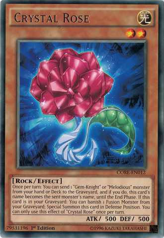 Crystal Rose [CORE-EN012] Rare | Odin's Place
