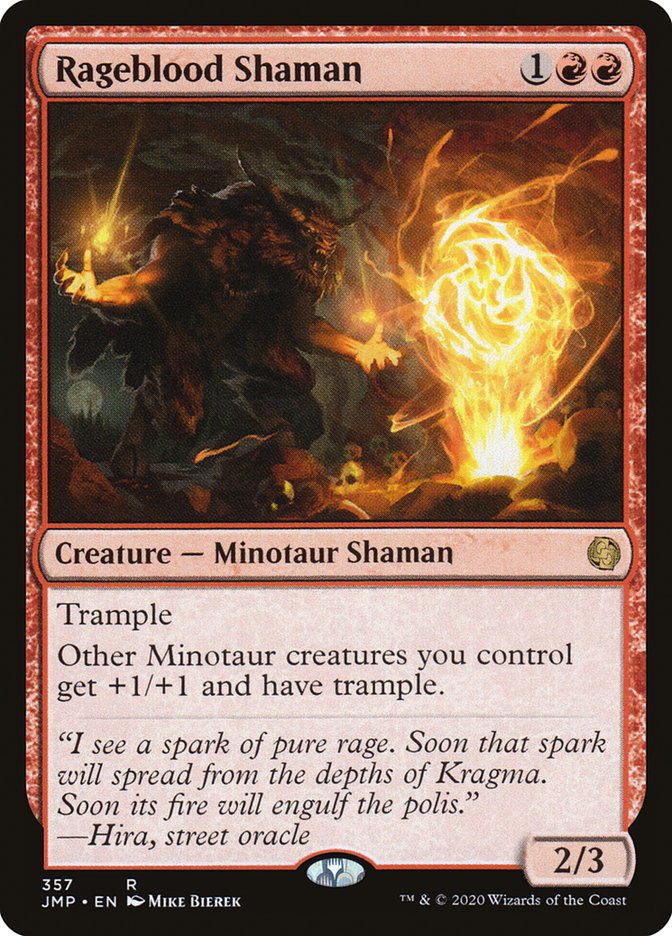 Rageblood Shaman [Jumpstart] | Odin's Place