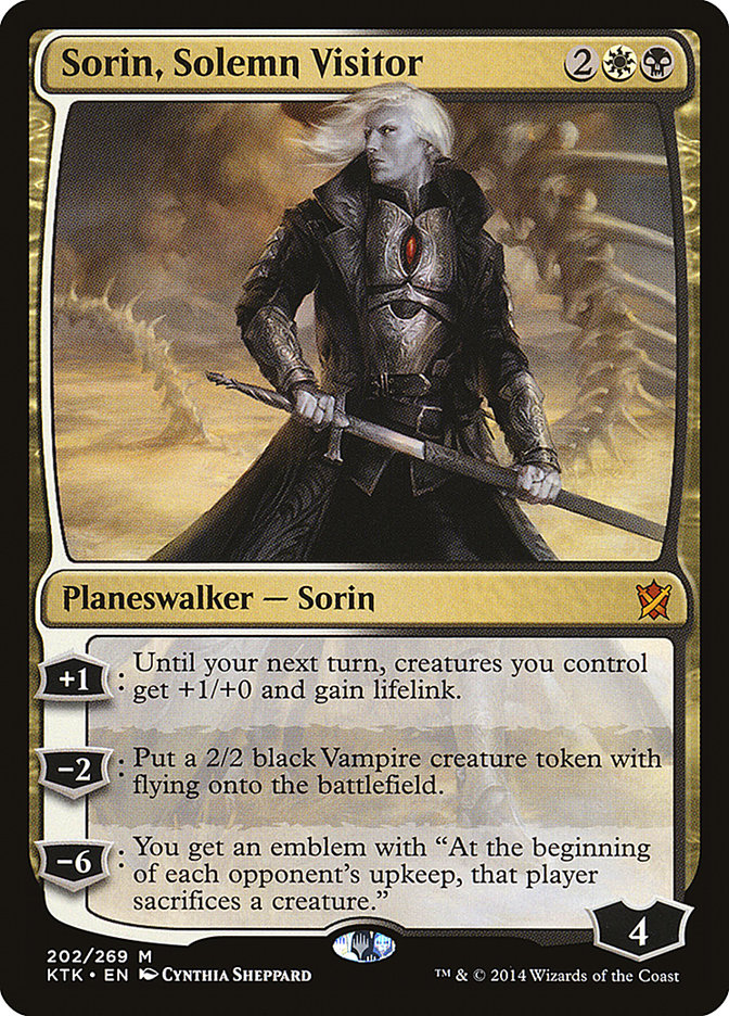 Sorin, Solemn Visitor (202) [Khans of Tarkir] | Odin's Place