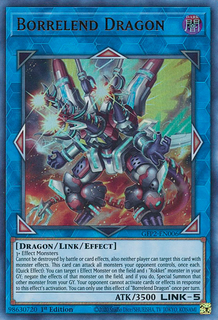 Borrelend Dragon [GFP2-EN006] Ultra Rare | Odin's Place
