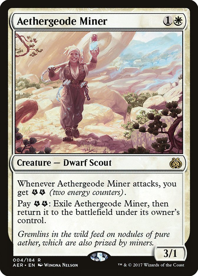 Aethergeode Miner (4) [Aether Revolt] | Odin's Place