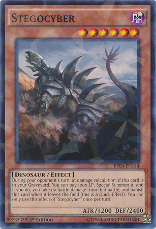 Stegocyber [BP03-EN114] Shatterfoil Rare | Odin's Place