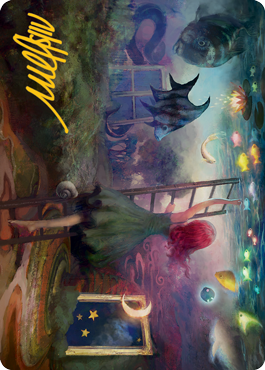 Lucid Dreams Art Card (Gold-Stamped Signature) [Modern Horizons 2 Art Series] | Odin's Place