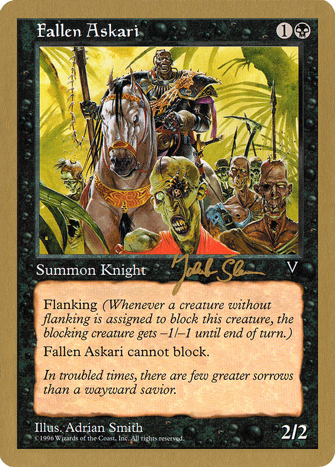 Fallen Askari (Jakub Slemr) [World Championship Decks 1997] | Odin's Place