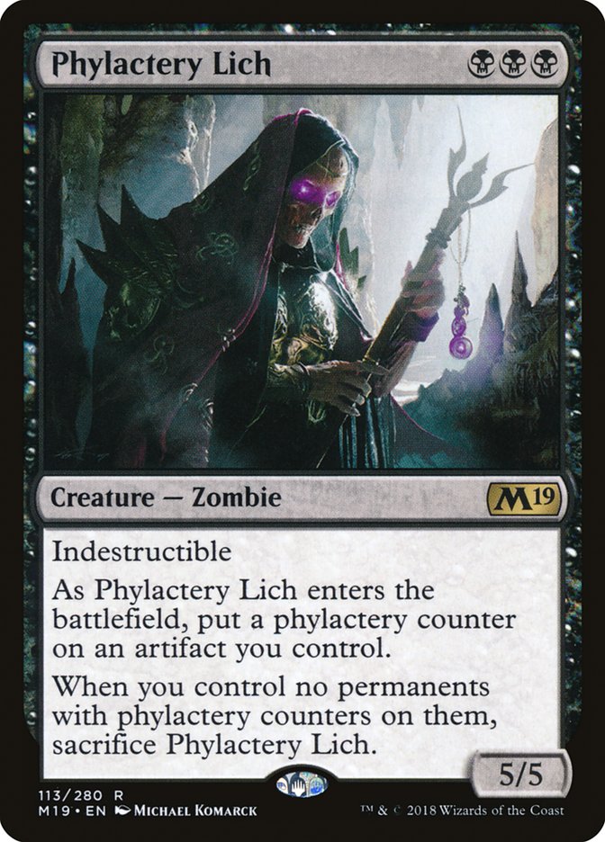 Phylactery Lich (113) [Core Set 2019] | Odin's Place