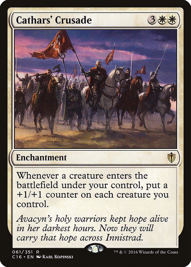 Cathars' Crusade (61) [Commander 2016] | Odin's Place