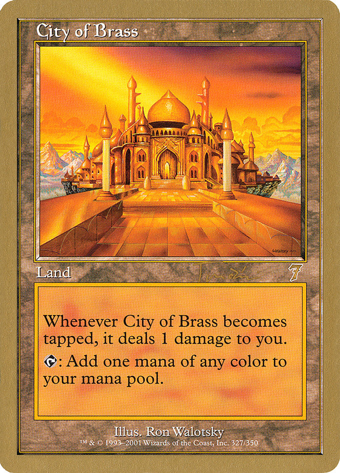 City of Brass (Jan Tomcani) [World Championship Decks 2001] | Odin's Place