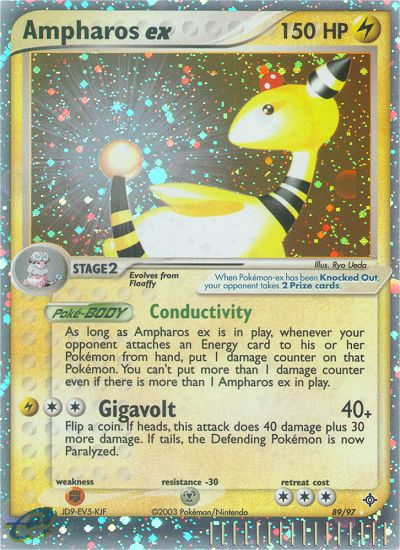 Ampharos ex (89/97) [EX: Dragon] | Odin's Place