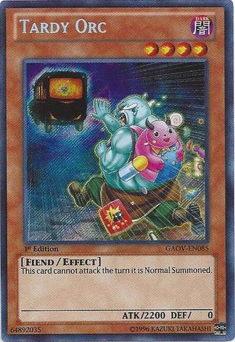 Tardy Orc [GAOV-EN085] Secret Rare | Odin's Place