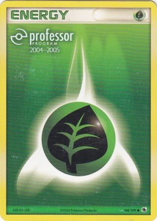 Grass Energy (104/109) (2004 2005) [Professor Program Promos] | Odin's Place