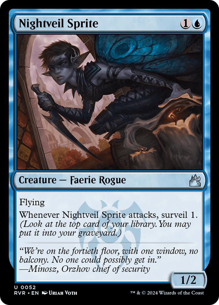 Nightveil Sprite [Ravnica Remastered] | Odin's Place