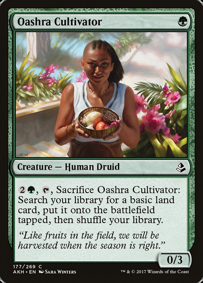 Oashra Cultivator (177) [Amonkhet] | Odin's Place