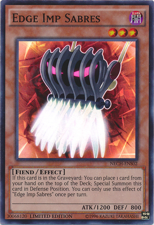 Edge Imp Sabres (SE) [NECH-ENS02] Super Rare | Odin's Place