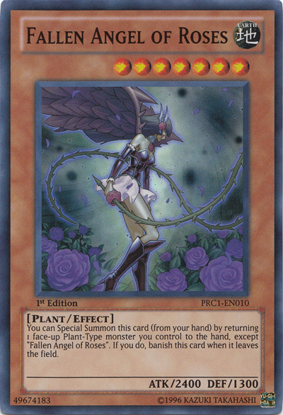 Fallen Angel of Roses [PRC1-EN010] Super Rare | Odin's Place