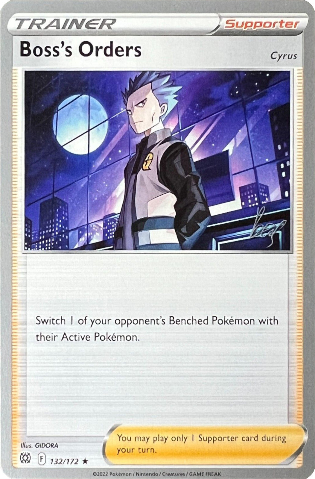 Boss's Orders (132/172) (Cyrus) (Cheryl Again - Sebastian Lashmet) [World Championships 2022] | Odin's Place
