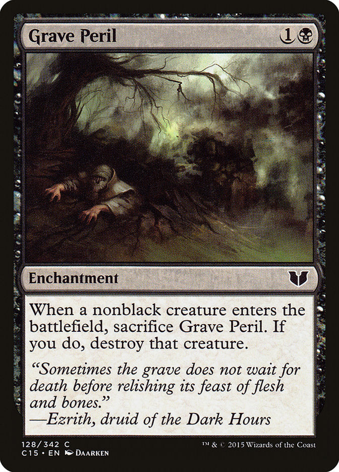 Grave Peril (128) [Commander 2015] | Odin's Place
