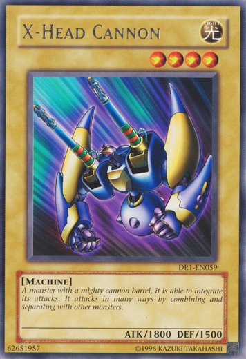 X-Head Cannon [DR1-EN059] Rare | Odin's Place