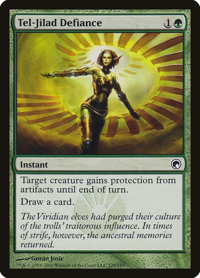 Tel-Jilad Defiance (129) [Scars of Mirrodin] | Odin's Place
