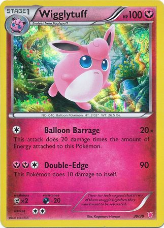 Wigglytuff (30/30) [XY: Trainer Kit 1 - Wigglytuff] | Odin's Place