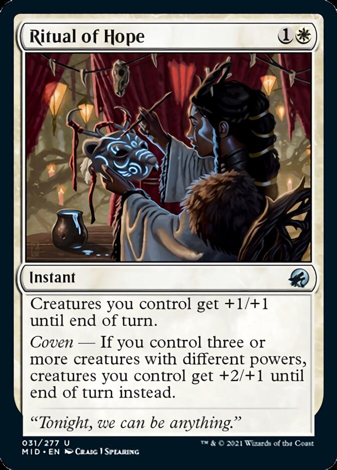 Ritual of Hope [Innistrad: Midnight Hunt] | Odin's Place